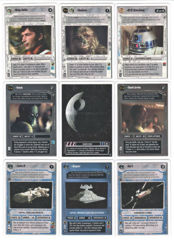 A New Hope WB 162 Card Full Set